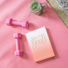 Load image into Gallery viewer, 2022 Un-dated She Has Goals® Journal